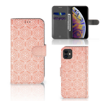 Apple iPhone 11 Telefoon Hoesje Pattern Orange - thumbnail