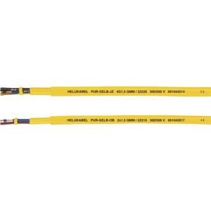 Helukabel PUR-Yellow JB Geïsoleerde kabel 5 G 2.50 mm² Geel 22218-500 500 m