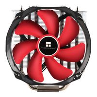 Thermalright TA140 Processor Luchtkoeler 14 cm Zwart, Grijs, Rood 1 stuk(s) - thumbnail