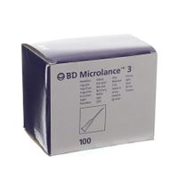 Bd Microlance 3 Naald 23g 1 Rb 0,6x25mm Blauw 100 - thumbnail