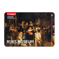 Bruynzeel & Rijksmuseum Professionele Kleurpotloden Set van 50 in Blik voor Tekenen & Kleuren | Rembrandt van Rijn