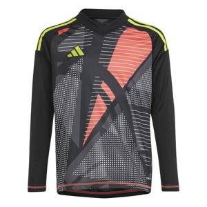 adidas Tiro 24 Competition Keepersshirt Lange Mouwen Kids Zwart Rood Multicolor