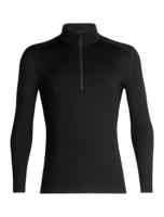 Icebreaker Merino 260 Tech LS Half Zip Pully Heren Black L