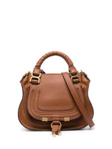 Chloé sac cabas Marcie en cuir - Marron