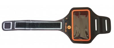 Sveltus smartphone sportarmband zwart/ oranje 5,5 inch