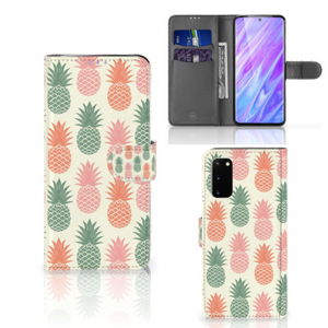 Samsung Galaxy S20 Book Cover Ananas