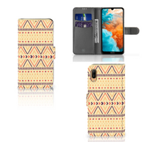 Huawei Y6 (2019) Telefoon Hoesje Aztec Yellow