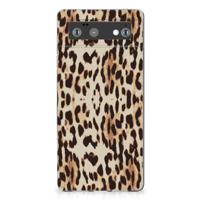 Google Pixel 6 TPU Hoesje Leopard - thumbnail