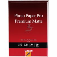 Canon Photo Paper Premium Matte pak fotopapier A4 - thumbnail