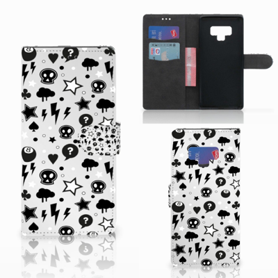 Telefoonhoesje met Naam Samsung Galaxy Note 9 Silver Punk
