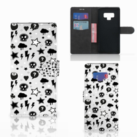 Telefoonhoesje met Naam Samsung Galaxy Note 9 Silver Punk
