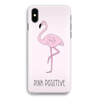 Pink positive: iPhone Xs Volledig Geprint Hoesje