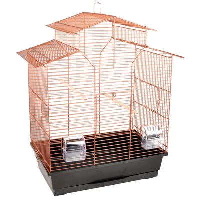 Vogelkooi Numfor 1 Zwart/Koper Vogelkooi Numfor 1 Zwart/Koper