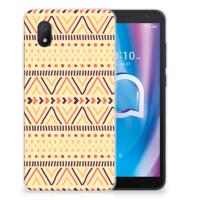 Alcatel 1B (2020) TPU bumper Aztec Yellow