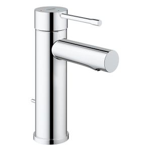 GROHE Essence New Wastafelkraan Opbouw - uitloop 9.4cm - S size - met waste - koude start - chroom 23379001