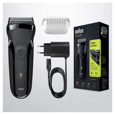 Braun Series 3 Shave&Style 300BT Elektrisch Scheerapparaat, Scheermes Voor Mannen, Zwart Braun Series 3 Shave&Style 300BT Elektrisch Scheerapparaat, Scheermes Voor Mannen, Zwart