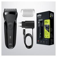 Braun Series 3 Shave&Style 300BT Elektrisch Scheerapparaat, Scheermes Voor Mannen, Zwart