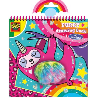 Ses Creative - Pluche kleurboek