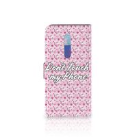 Xiaomi Redmi K20 Pro Portemonnee Hoesje Flowers Pink DTMP