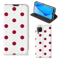 Huawei P40 Lite Flip Style Cover Cherries