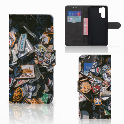 Huawei P30 Pro Telefoonhoesje met foto Badges Huawei P30 Pro Telefoonhoesje met foto Badges