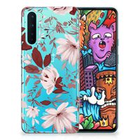 Hoesje maken OnePlus Nord Watercolor Flowers - thumbnail