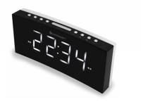 Soundmaster UR8800 Jumbo LED alarmklok met USB laadfunctie