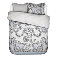 Essenza Grazie Dekbedovertrek - 2-persoons (200x200/220 Cm + 2 Slopen) - Katoen Satijn - Ijsblauw