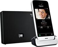 Gigaset SL910 telefoon - draadloze telefoon/handset - met kleurendisplay/design telefoon/draadloze telefoon - handsfree bellen - zwart