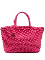 Alanui sac cabas en cuir logo Icon - Rose