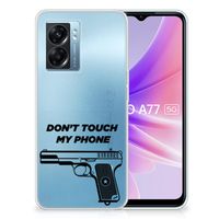 OPPO A77 | A57 5G Silicone-hoesje Pistol DTMP - thumbnail