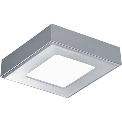 Led Plafondlamp - Plafondverlichting - Inbouw - Trion Ruo - 6w - Warm Wit 3000k - Vierkant - Mat Titaan - Kunststof