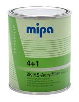 MIPA 4+1 acrylvuller HS lichtgrijs vulpen dikke laag vuller autolak 1 liter