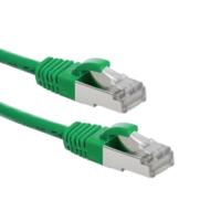 Cat6a S/FTP Verbindingskabel - 2,5 m - RJ45 - AWG26 - PVC - Groen