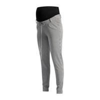 Noppies tapered fit zwangerschapsbroek pied-de-poule zwart/ wit