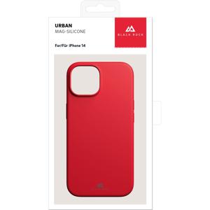 Black Rock Mag Urban Case Cover Apple iPhone 14 Rood MagSafe compatible, Stootbestendig