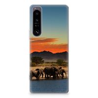 Sony Xperia 1 IV TPU Hoesje Olifanten - thumbnail