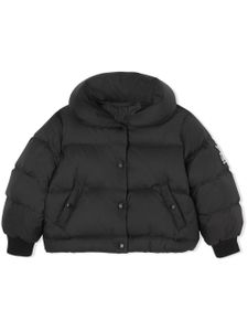 Burberry Kids doudoune à appliqué Thomas Bear - Noir