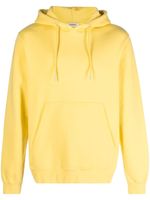 SANDRO hoodie en coton à logo brodé - Jaune