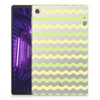 Lenovo Tab M10 Plus Hippe Hoes Waves Yellow - thumbnail