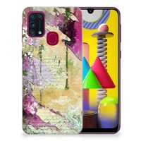 Hoesje maken Samsung Galaxy M31 Letter Painting - thumbnail