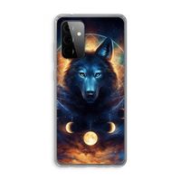 Wolf Dreamcatcher: Samsung Galaxy A72 Transparant Hoesje