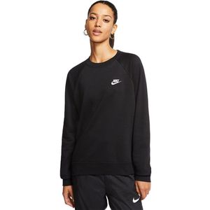 Nike Sportswear Club Fleece Sweater Dames Zwart Wit