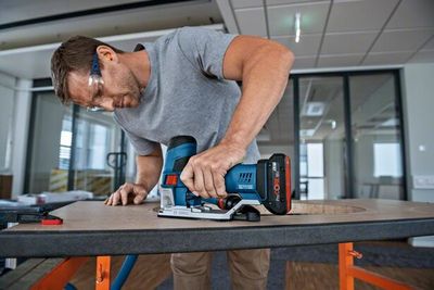 Bosch Professional GST18V-155 SC 06015B0001 Accu-decoupeerzaag Zonder accu 18 V