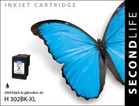 Kangaro SL-11111421 Cartridge SecondLife HP 302 XL Black - thumbnail