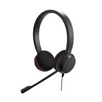 Jabra Evolve 20 UC Stereo Bedrade Headset/Muziek Hoofdtelefoon (U.S. Retail Packaging), Zwart
