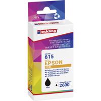 Edding Inktcartridge vervangt Epson T35XL (T3591) Compatibel Zwart EDD-615 18-615-01