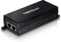 TRENDnet, TPE-115GI, Gigabit Power Over Ethernet Plus (PoE+) injector zet niet-PoE Gigabit om naar PoE+ of PoE Gigabit naar netwerkafstanden tot 100 m
