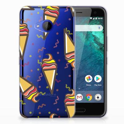 HTC U11 Life Siliconen Case Icecream