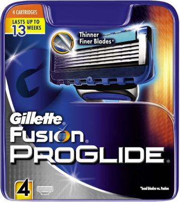 Gillette - Fusion Proglide Blades 4 Pack